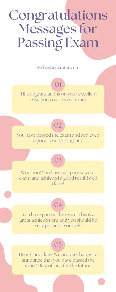 124 Congratulations Messages For Passing Exam And Getting Good Result 